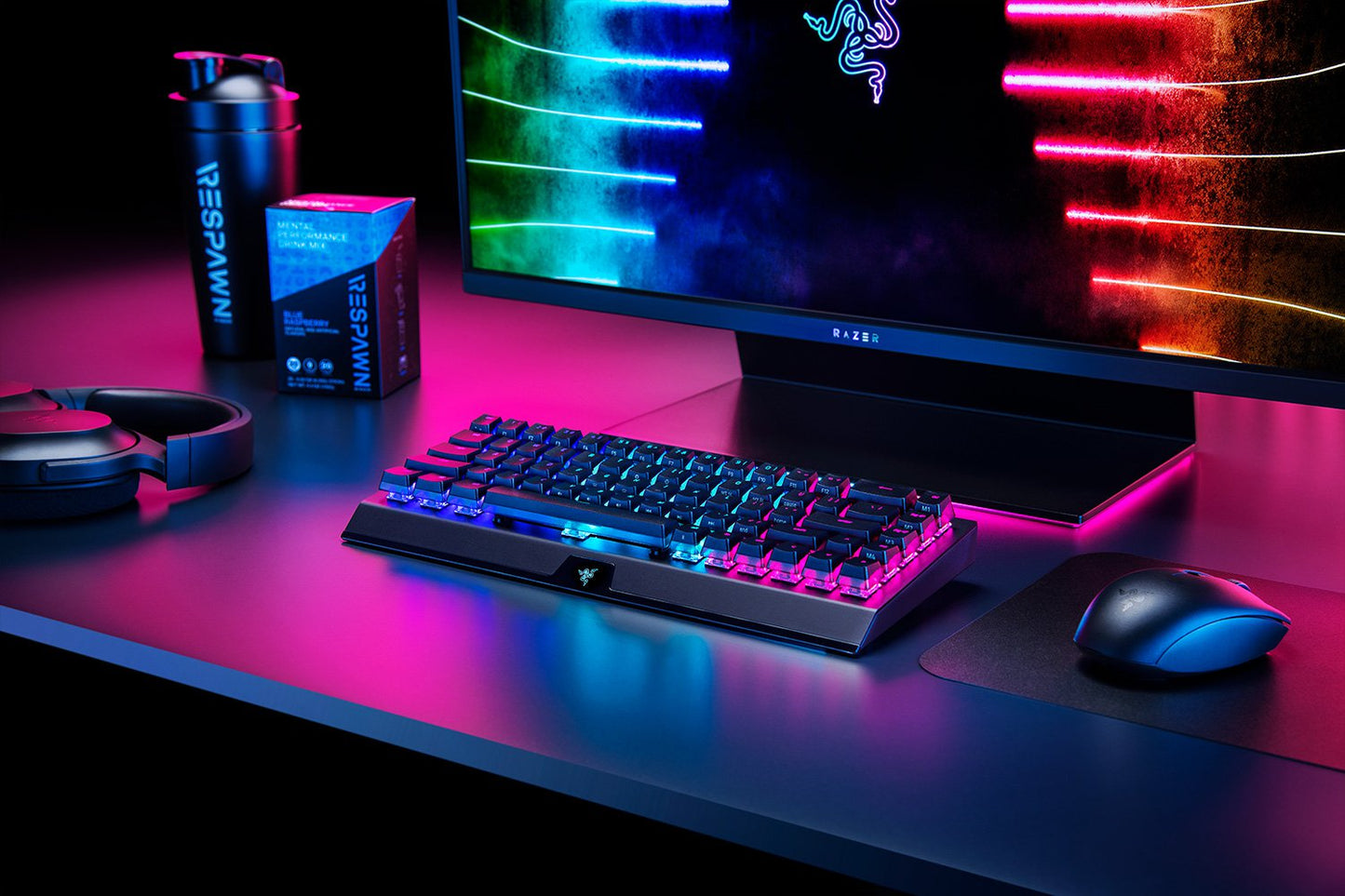 Razer Clavier Blackwidow v3 Mini Hyperspeed (Yellow Switch)