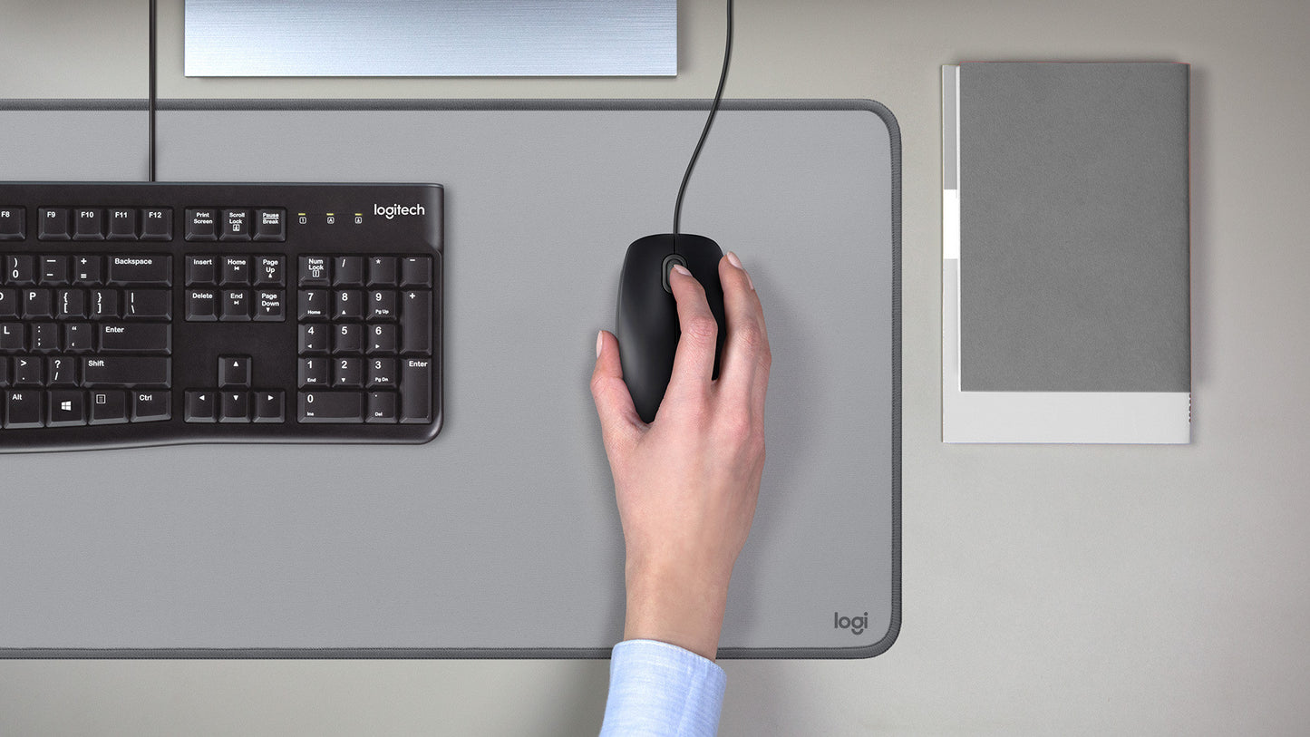 Logitech Desktop MK120 - Ensemble souris + clavier (AZERTY Français)