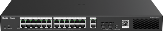 Switch Administrable Reyee RG-ES228GS-P 28 Ports - 24 PoE+ / 2SFP 370W