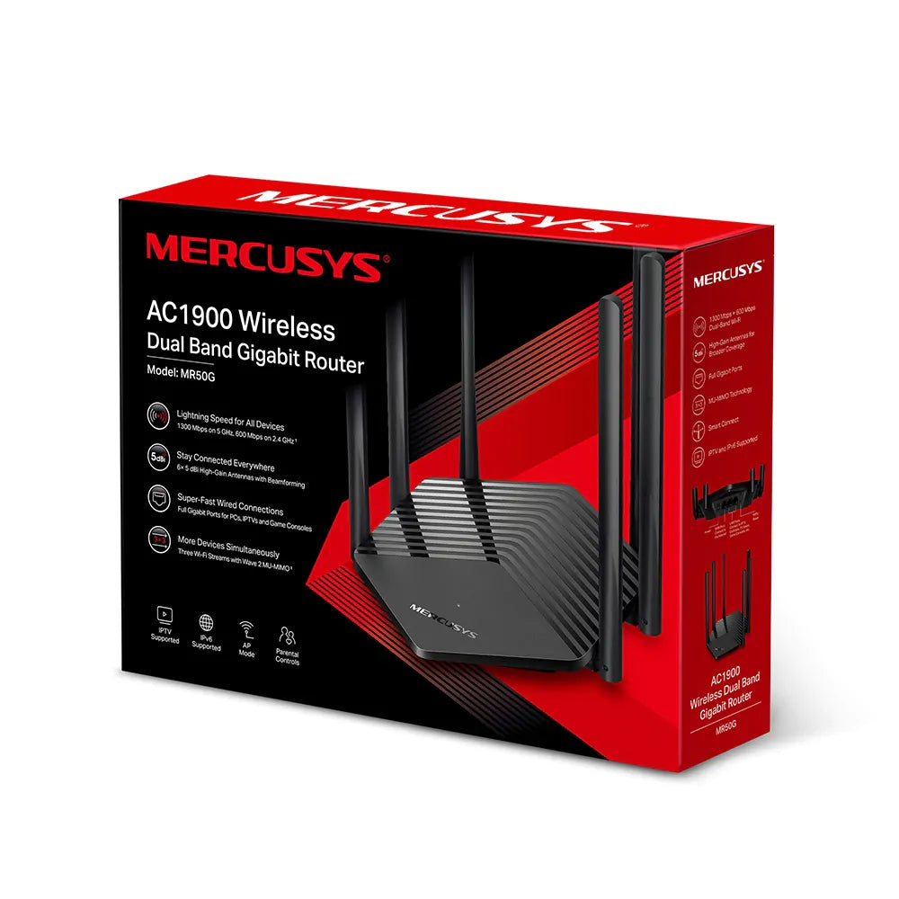 Routeur WiFi AC1900 Gigabit bi-bande-MR50G