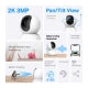 TP-LINK Caméra de surveillance WiFi 3MP Full HD panoramique et inclinable