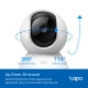 TP-LINK Caméra de surveillance WiFi 3MP Full HD panoramique et inclinable