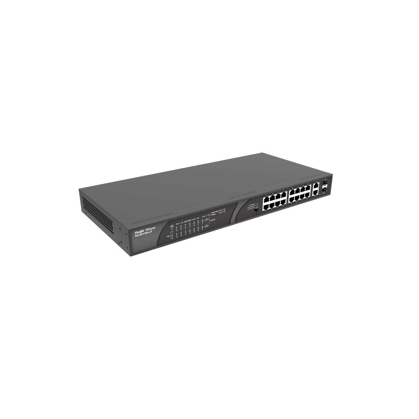 Switch non Géré 1000M de 18 Ports RJ45 PoE