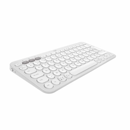 Clavier sans fil Bluetooth Logitech Pebble Keys 2 K380s Mini – Blanc