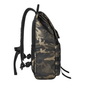 Sac à dos RIVACASE 7621 brown camo ECO 15L  Roll top 15.6"