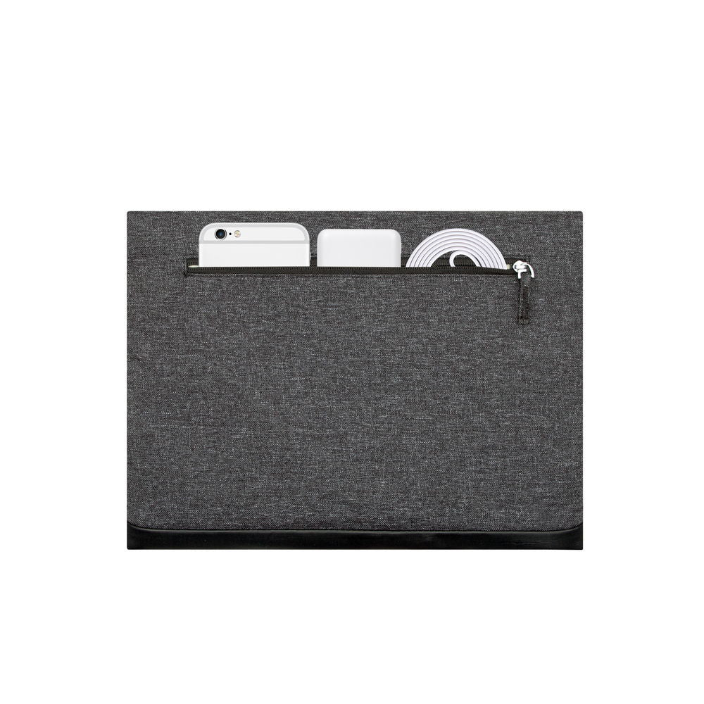 Black melange ECO MacBook Pro 16 and Ultrabook sleeve 15.6"