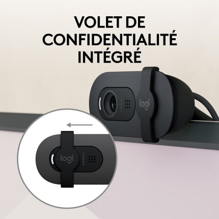 Logitech BRIO 100 Web Cam – Graphite