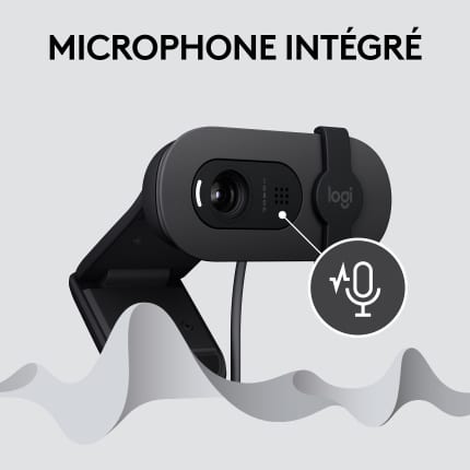 Logitech BRIO 100 Web Cam – Graphite
