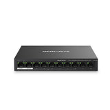 Switch de bureau 10 ports 10/100 Mbps avec 8 ports PoE+ – MS110P