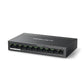 Switch de bureau 10 ports 10/100 Mbps avec 8 ports PoE+ – MS110P