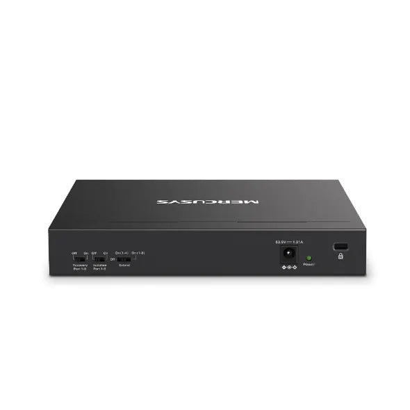 Switch de bureau 10 ports 10/100 Mbps avec 8 ports PoE+ – MS110P