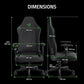 RAZER ISKUR V2 X Chaise Gaming – Noir