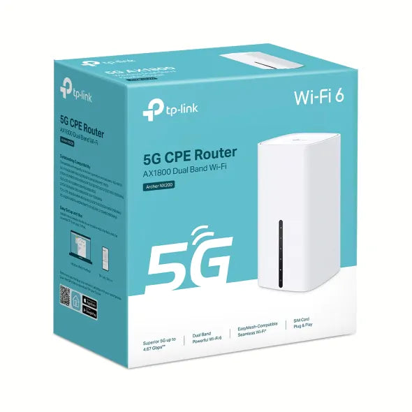 TP-LINK -ARCHER NX200- ROUTEUR 5G GIGABIT WIFI AX1800 BI-BANDE