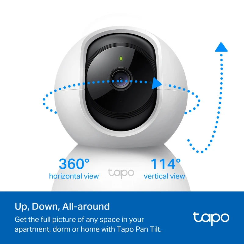 Caméra de vidéosurveillance TP-Link Tapo C210 WiFi panoramique et inclinable Indoor 2K 3MP