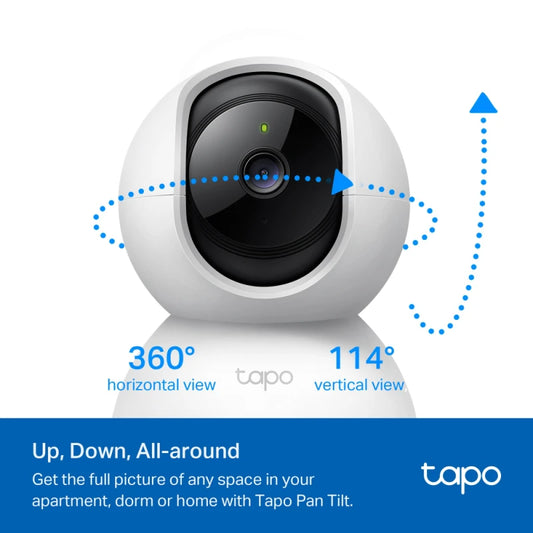 Caméra de vidéosurveillance TP-Link Tapo C210 WiFi panoramique et inclinable Indoor 2K 3MP