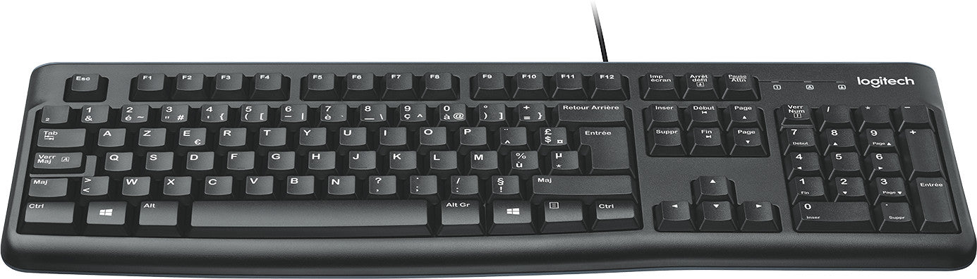Clavier à connexion USB Logitech K120 - AZERTY