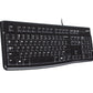 Clavier à connexion USB Logitech K120 - AZERTY
