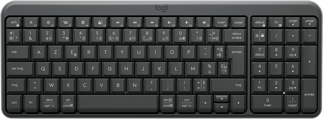 Clavier Bluetooth Logitech K250 Compact - Français (AZERTY)