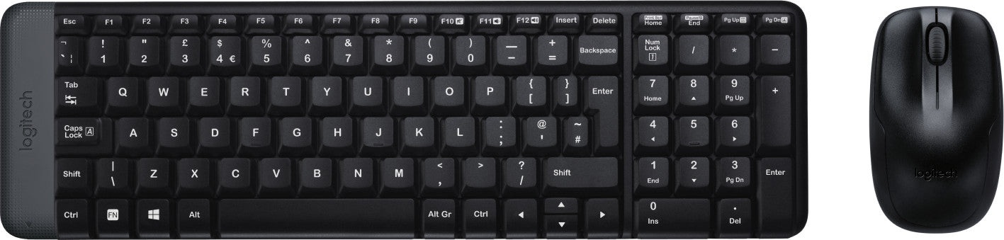 Clavier et souris sans fil Logitech MK220 - AZERTY