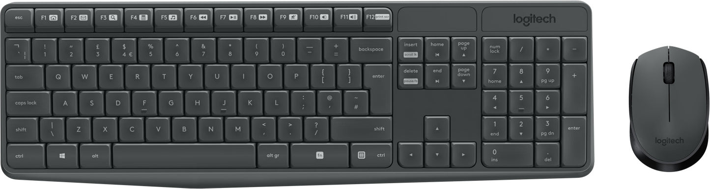 Clavier et souris sans fil Logitech MK235 (AZERTY Français)