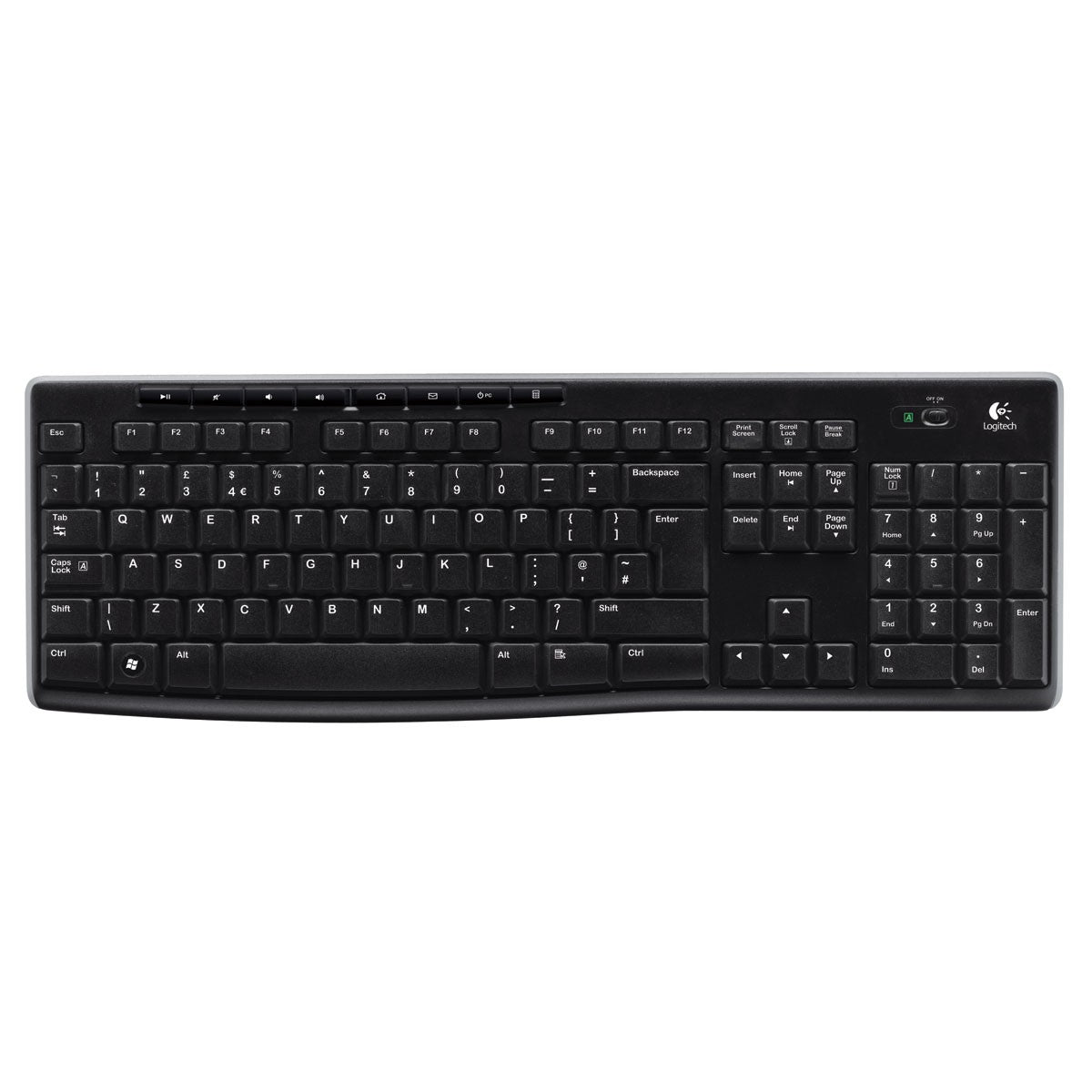 Clavier Logitech Wireless Keyboard K270 - AZERTY