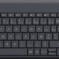 Clavier sans fil avec pavé tactile intégré Logitech K400 Plus (AZERTY, Français)