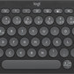 Clavier sans fil Logitech Pebble Keys 2 K380s – Graphite