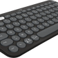 Clavier sans fil Logitech Pebble Keys 2 K380s – Graphite