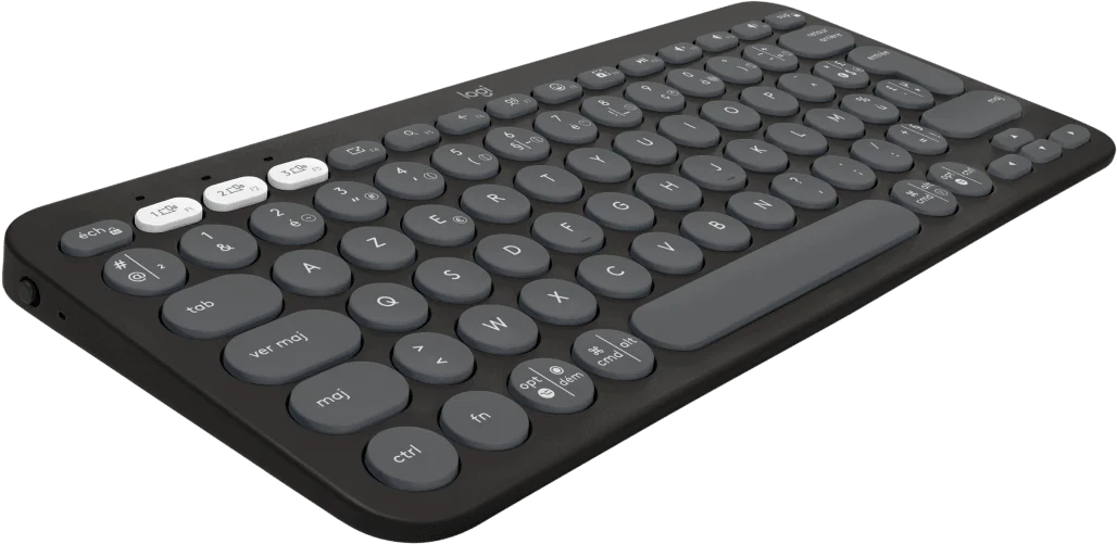 Clavier sans fil Logitech Pebble Keys 2 K380s – Graphite