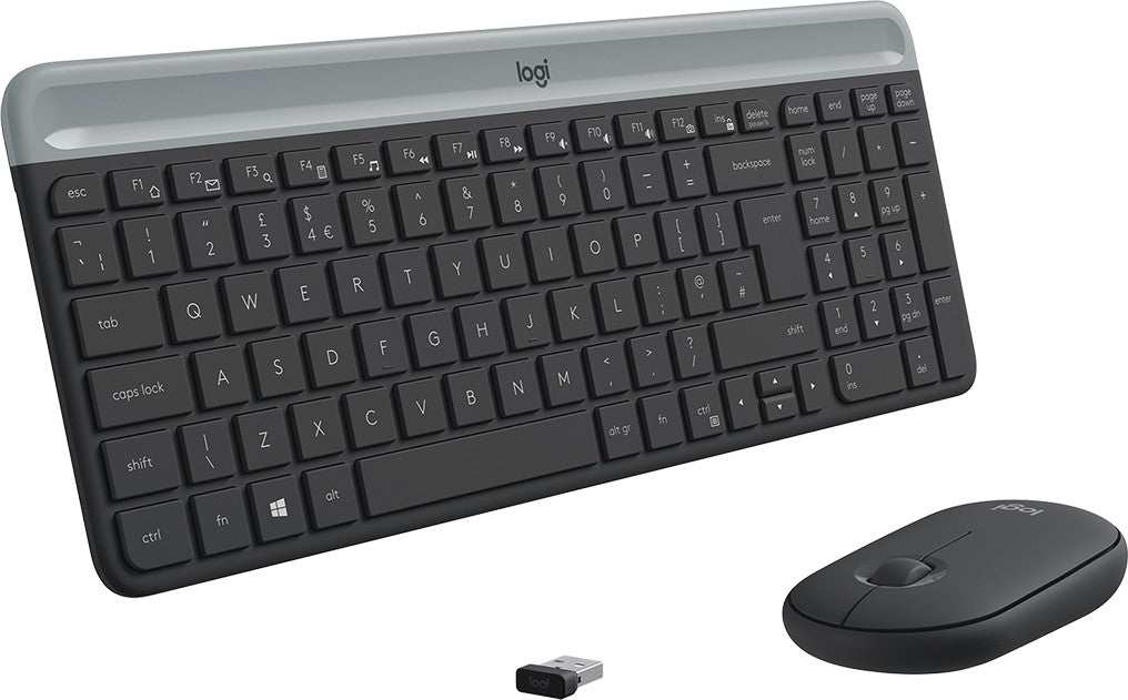 Ensemble clavier et souris sans fil ultra-fin Logitech MK470 AZERTY