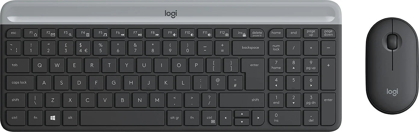 Ensemble clavier et souris sans fil ultra-fin Logitech MK470 AZERTY
