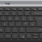 Ensemble clavier et souris sans fil ultra-fin Logitech MK470 AZERTY