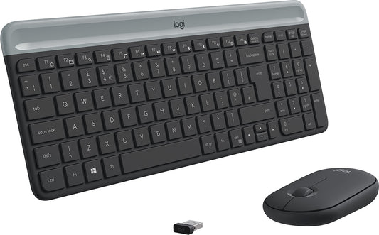 Ensemble clavier et souris sans fil ultra-fin Logitech MK470 AZERTY