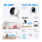Caméra de vidéosurveillance TP-Link Tapo C210 WiFi panoramique et inclinable Indoor 2K 3MP
