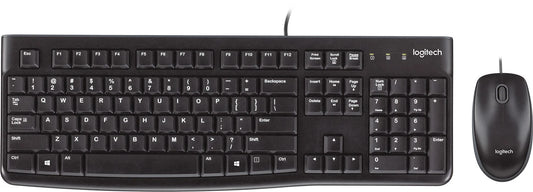 Logitech Desktop MK120 - Ensemble souris + clavier (AZERTY Français)