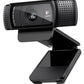 Webcam Logitech HD Pro C920 Refresh - Full HD 1080p avec deux microphones intégrés