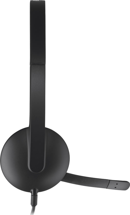 Casque Logitech H340 pour PC avec microphone anti-parasite - USB