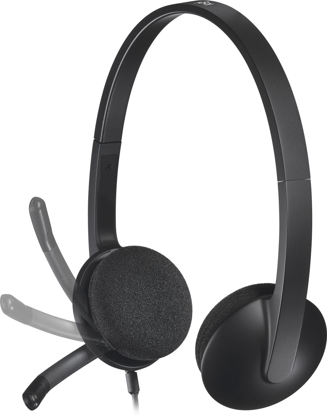 Casque Logitech H340 pour PC avec microphone anti-parasite - USB
