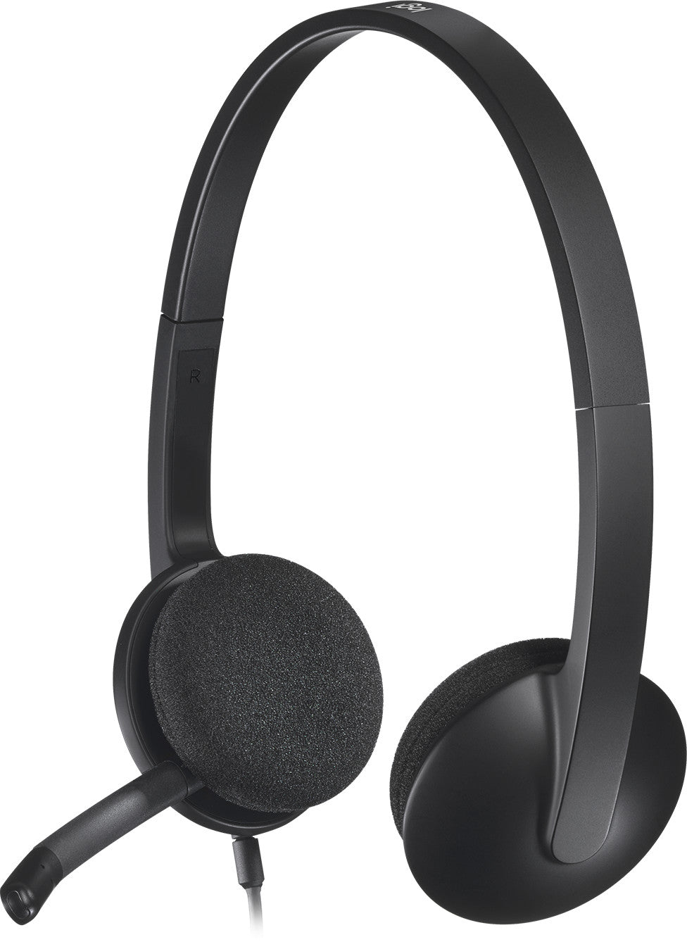 Casque Logitech H340 pour PC avec microphone anti-parasite - USB
