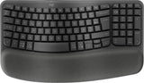 Logitech Wave Keys clavier RF sans fil + Bluetooth AZERTY Français Graphite