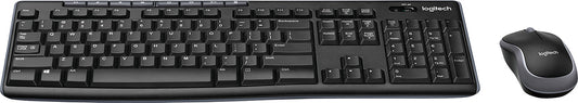 Logitech Wireless Desktop MK270 - Ensemble sans fil souris + clavier (AZERTY Français)
