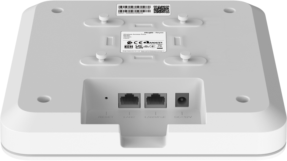 Point d'accès WiFi 5 MU-MIMO Reyee RG-RAP2200(F) Intérieur