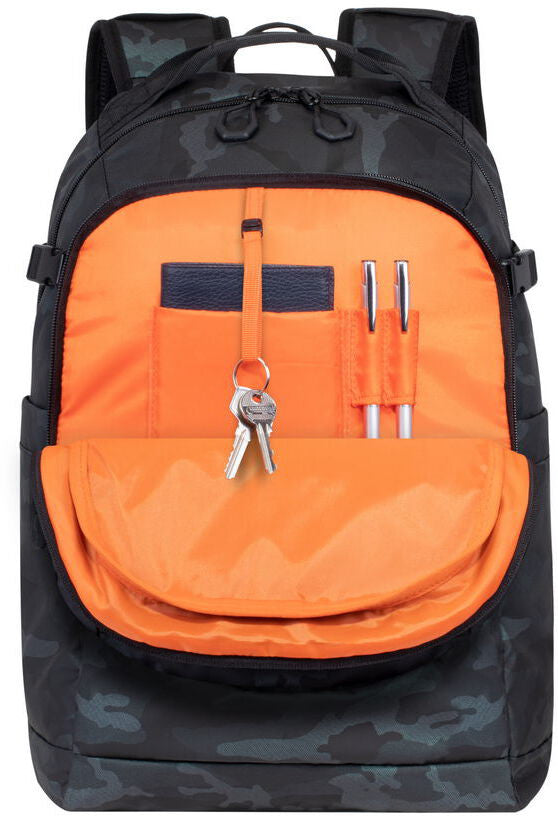 Sac à dos Rivacase Sherwood 7631 Navy Camo pour ordinateurs portables 15,6"