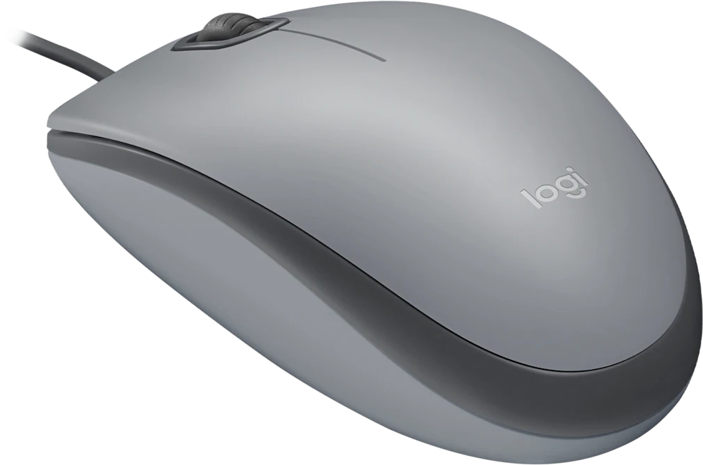 Souris filaire Logitech M110 Silent – Gris