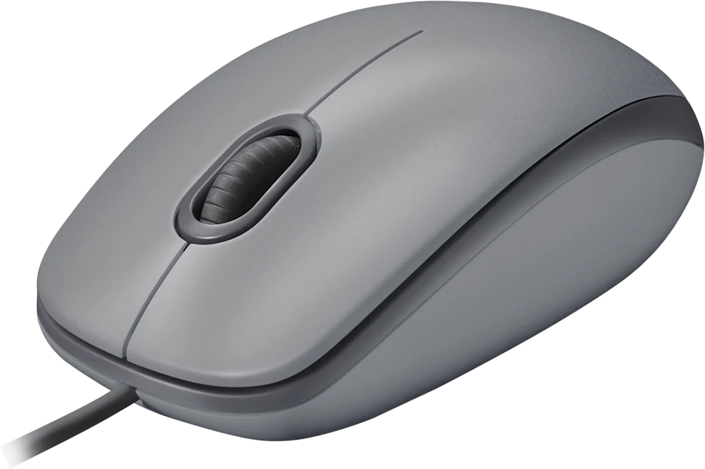 Souris filaire Logitech M110 Silent – Gris