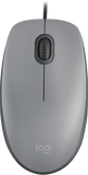 Souris filaire Logitech M110 Silent – Gris