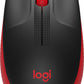 Souris sans fil Logitech M190 Rouge